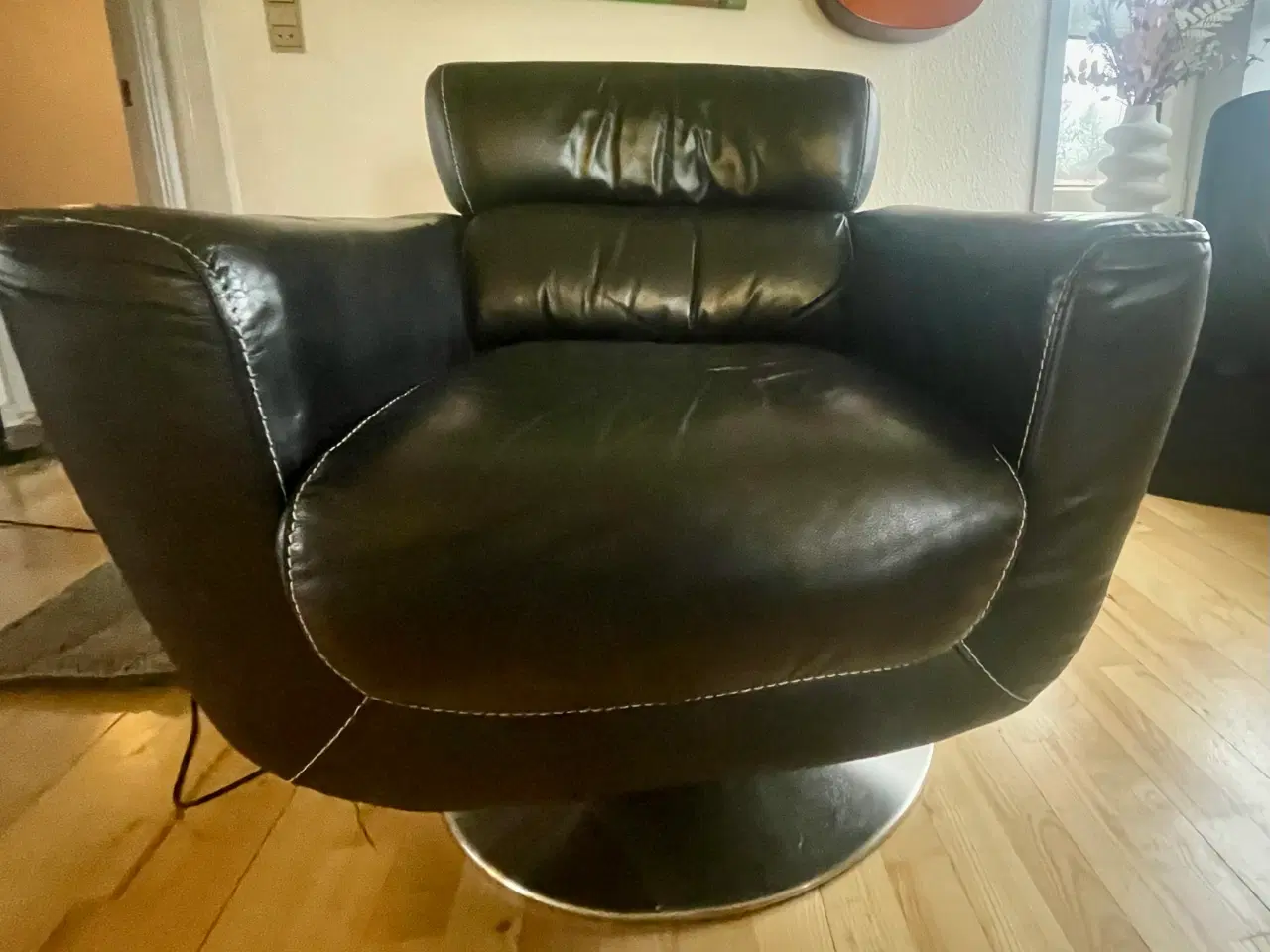 Billede 3 - Luksus lænestole i læder (2 stk.) 