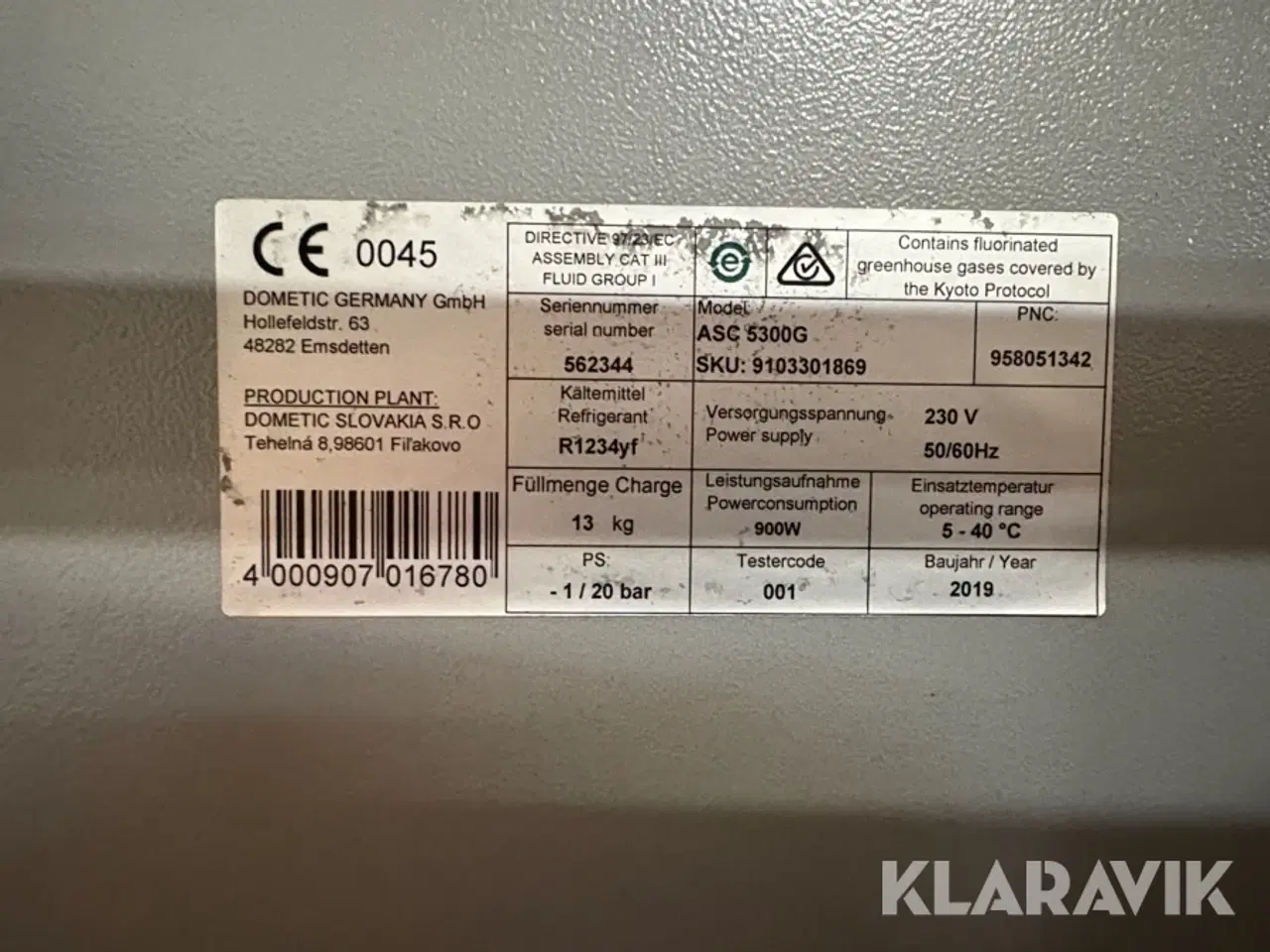 Billede 11 - Aircondition fyldestation Waeco ASC 5300G