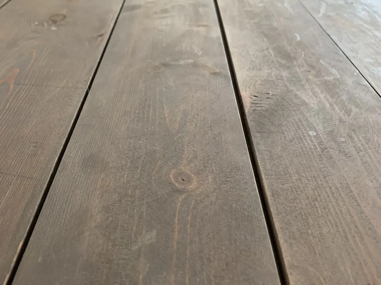 Billede 3 - Plankebord af genbrugstræ 