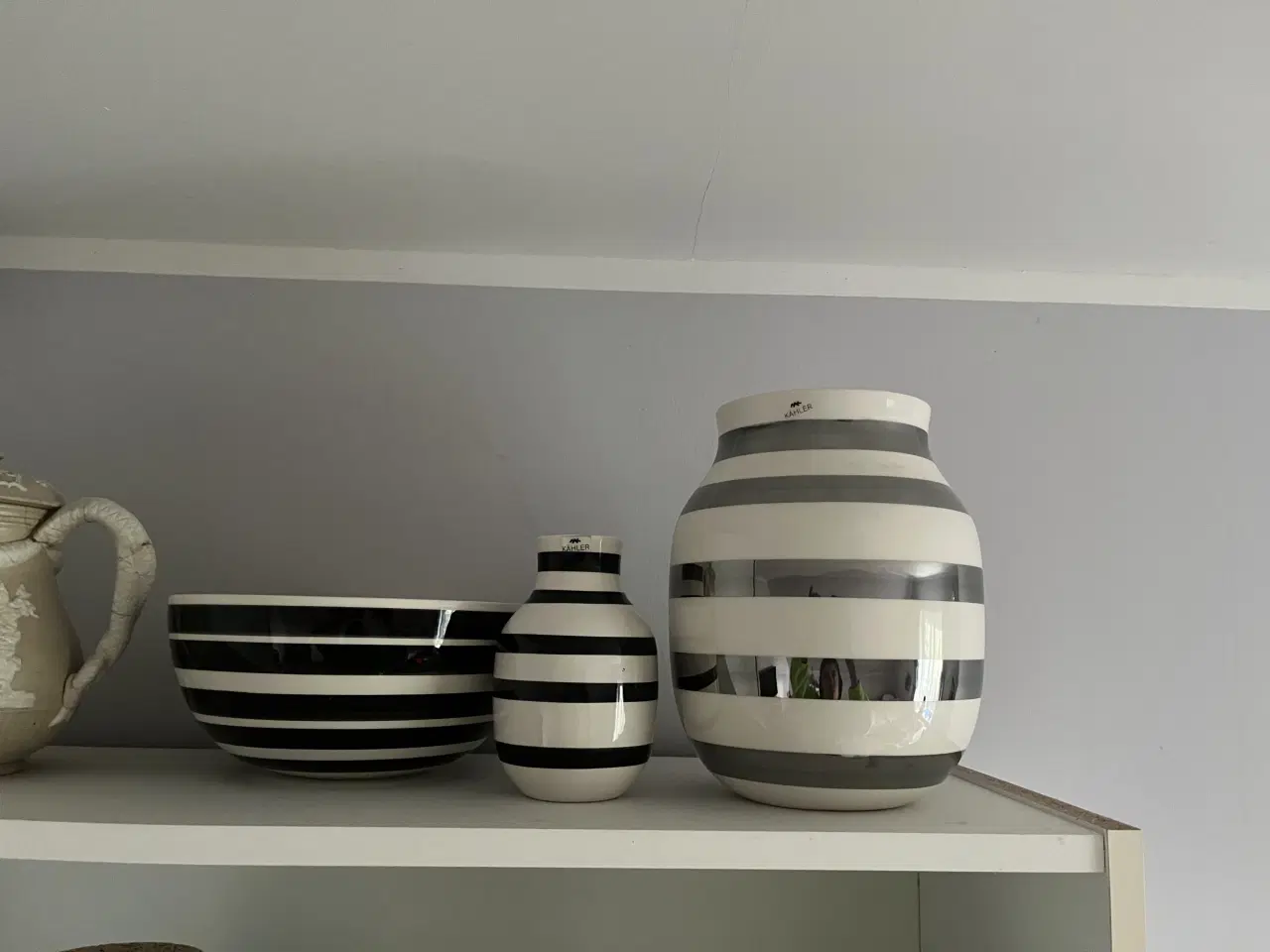 Billede 1 - Kähler vaser + skål