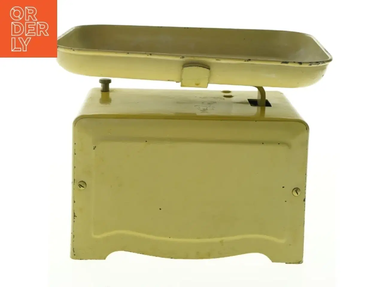 Billede 2 - Vintage emaljeret vægt fra Lyssex (str. 16 x 18 cm)