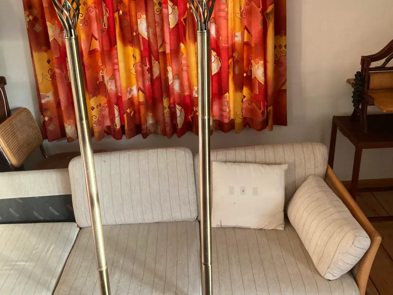 Billede 1 - Messing look Standerlampe