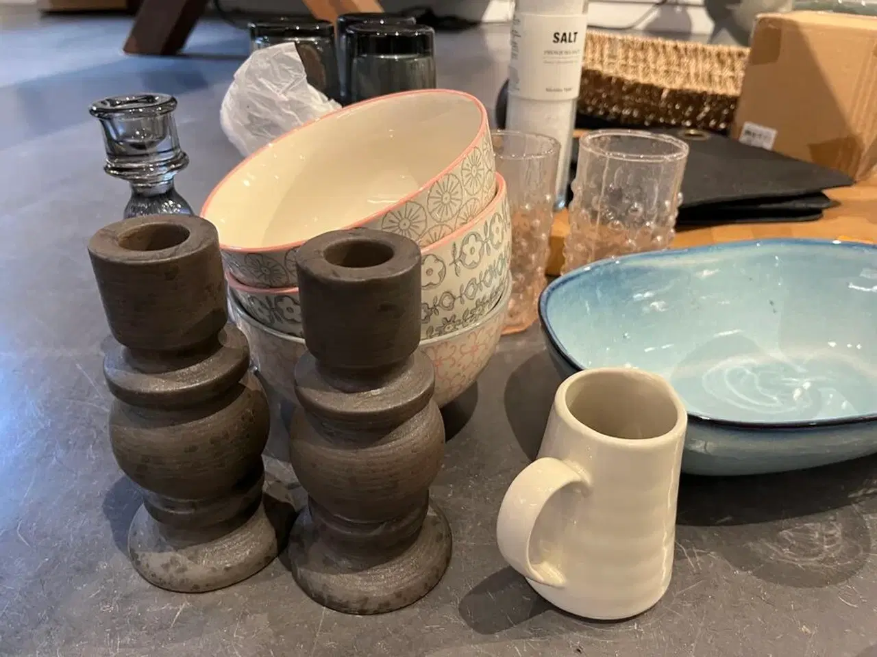 Billede 2 - Glas, skærebræt, skåle m.v.