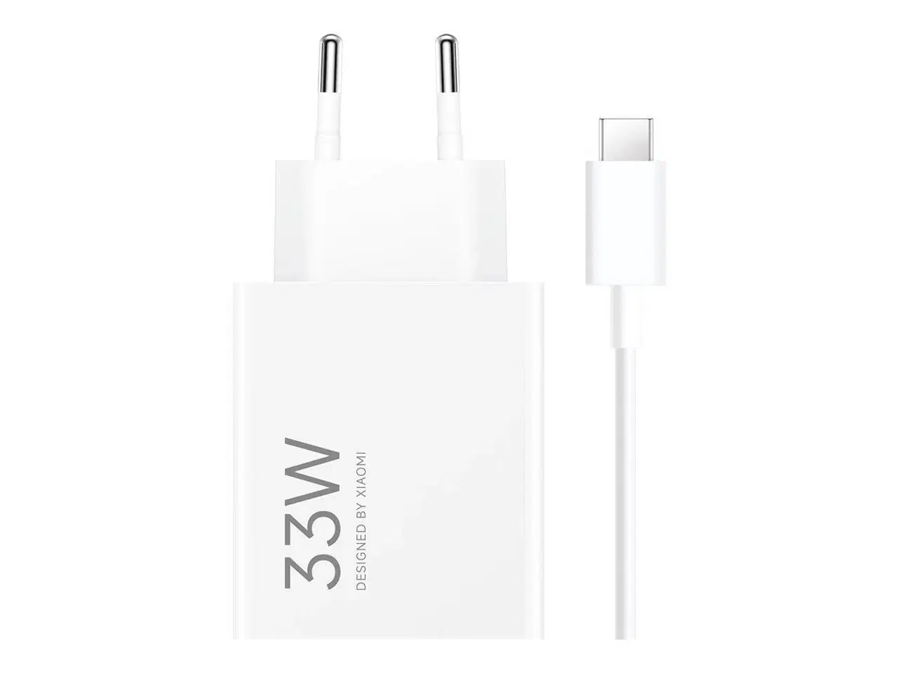 Billede 1 - USB oplader Xiaomi 33W med USB-A til USB-C kabel