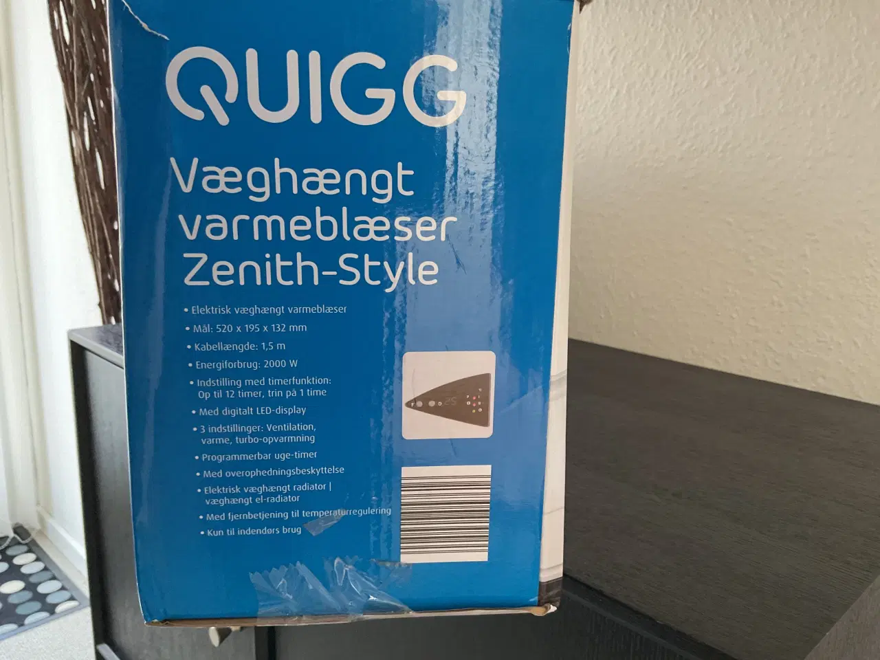 Billede 3 - Varmeblæser Quigg