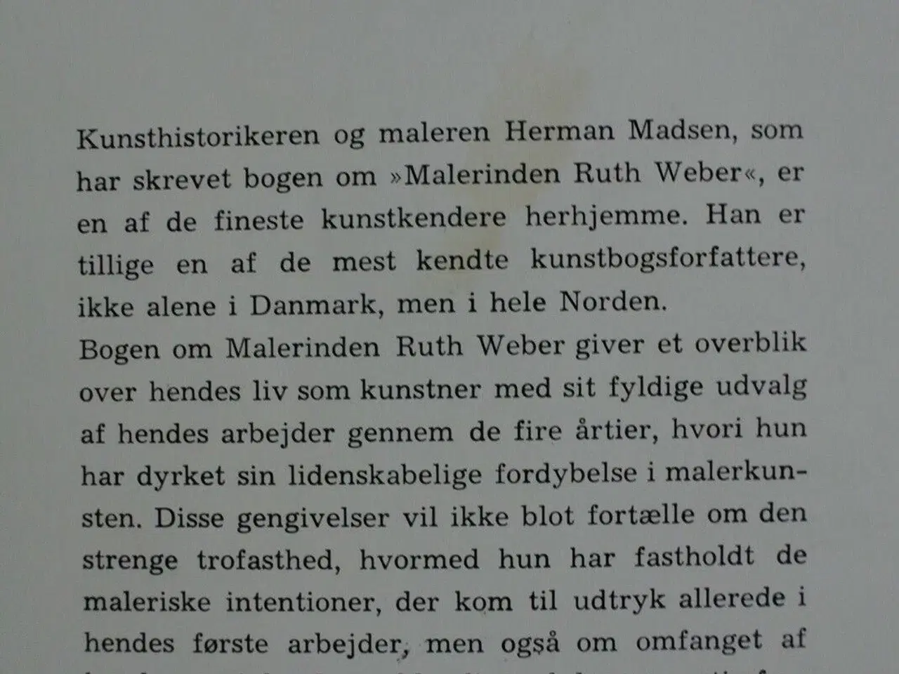 Billede 1 - malerinden ruth weber, Af herman madsen, genre: bi