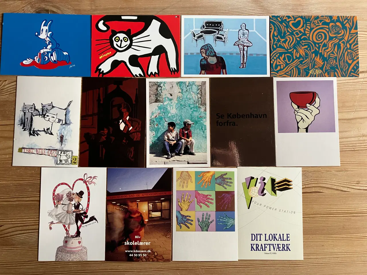 Billede 6 - Postkort GO-CARD reklame- og kunstpostkort 