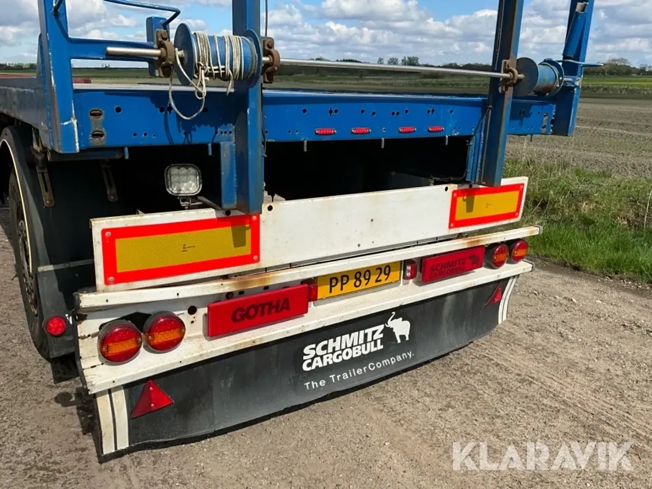 Billede 8 - Lastbil Volvo FH 480 forvogn + halmvogn