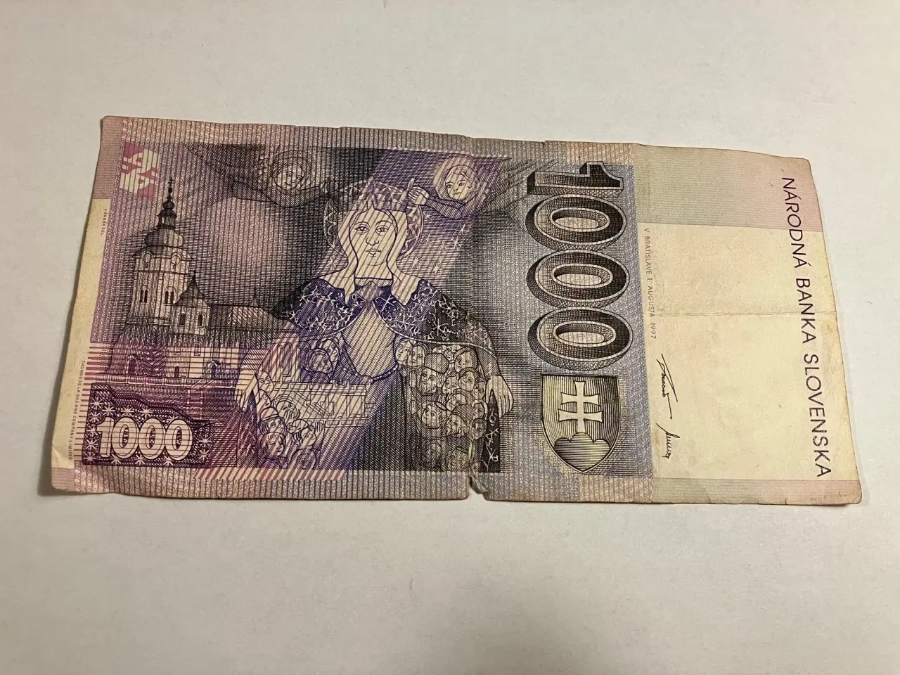Billede 2 - 1000 Korun Slovakia - Dårlig stand