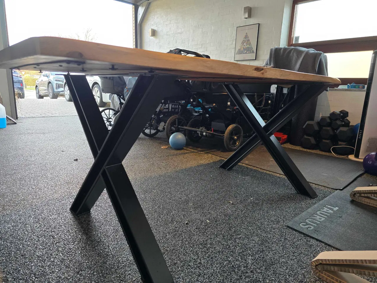 Billede 4 - Massivt plankebord fra Hofstra & Wagner – 180 x 95