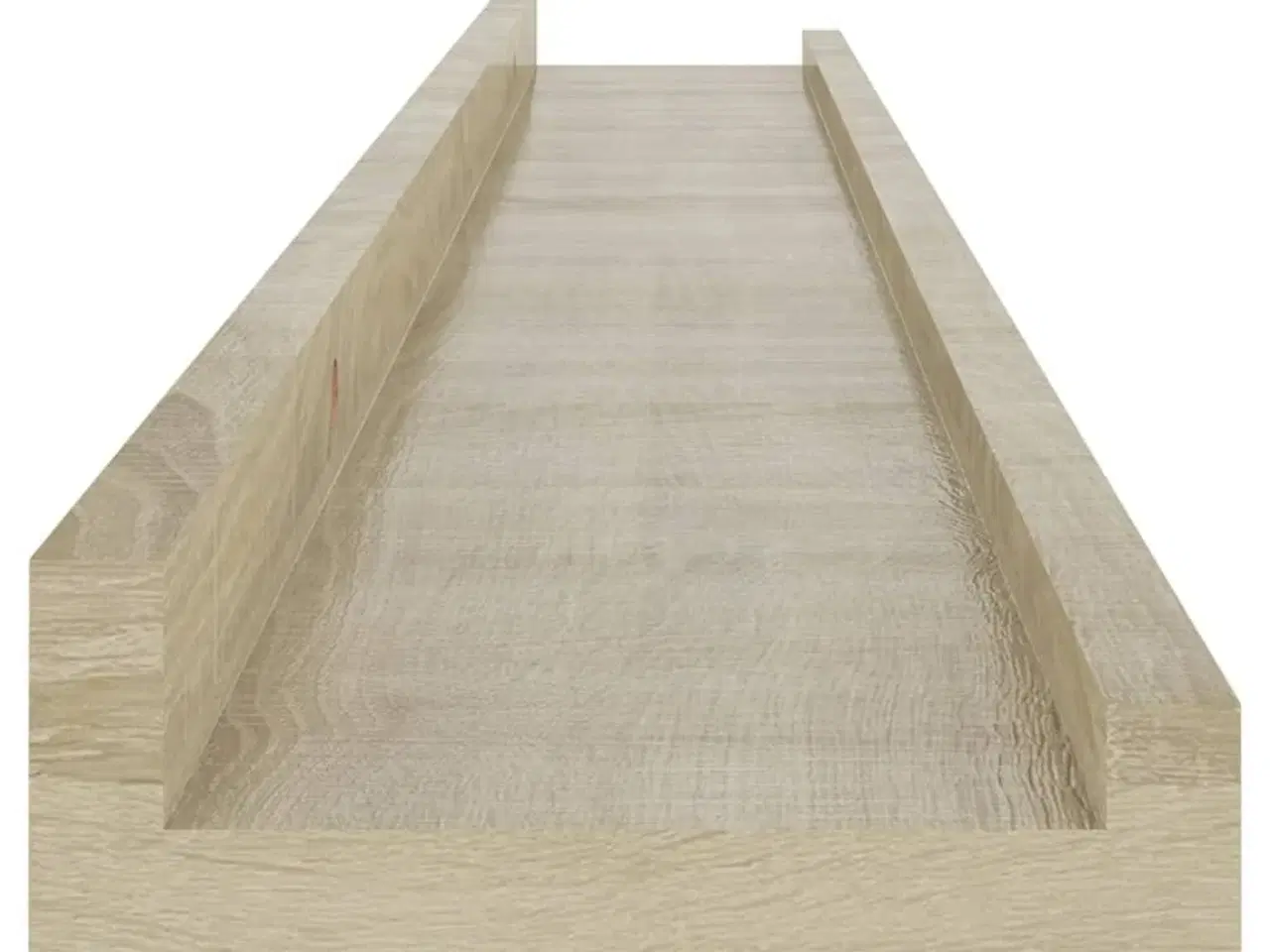 Billede 8 - Væghylder 4 stk. 80x9x3 cm sonoma-eg