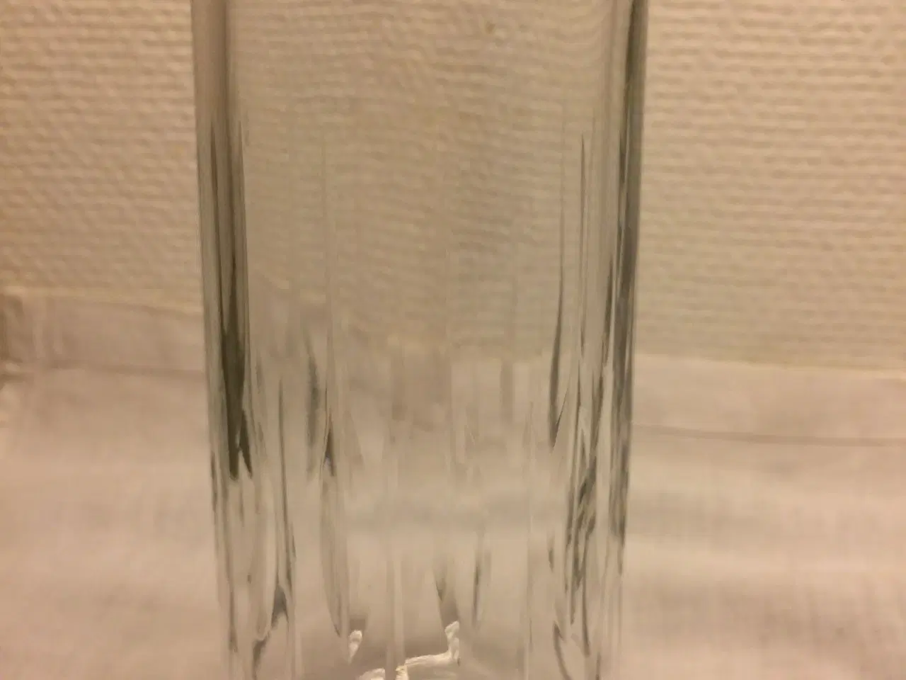 Billede 2 - Glas, vase med flotte striber