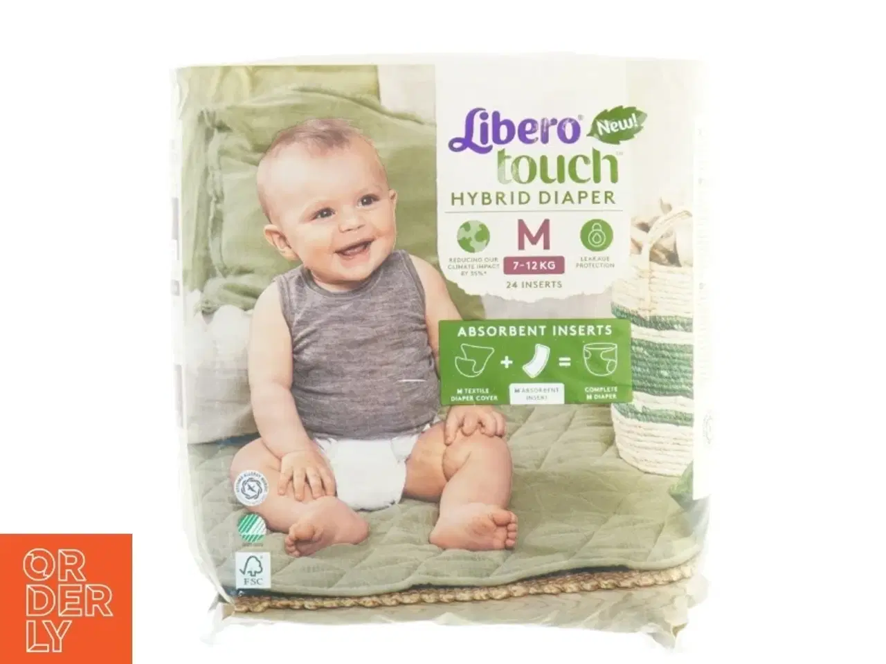 Billede 1 - Libero Touch Hybrid Bleindsatser fra Libero (str. 7-12 kg)