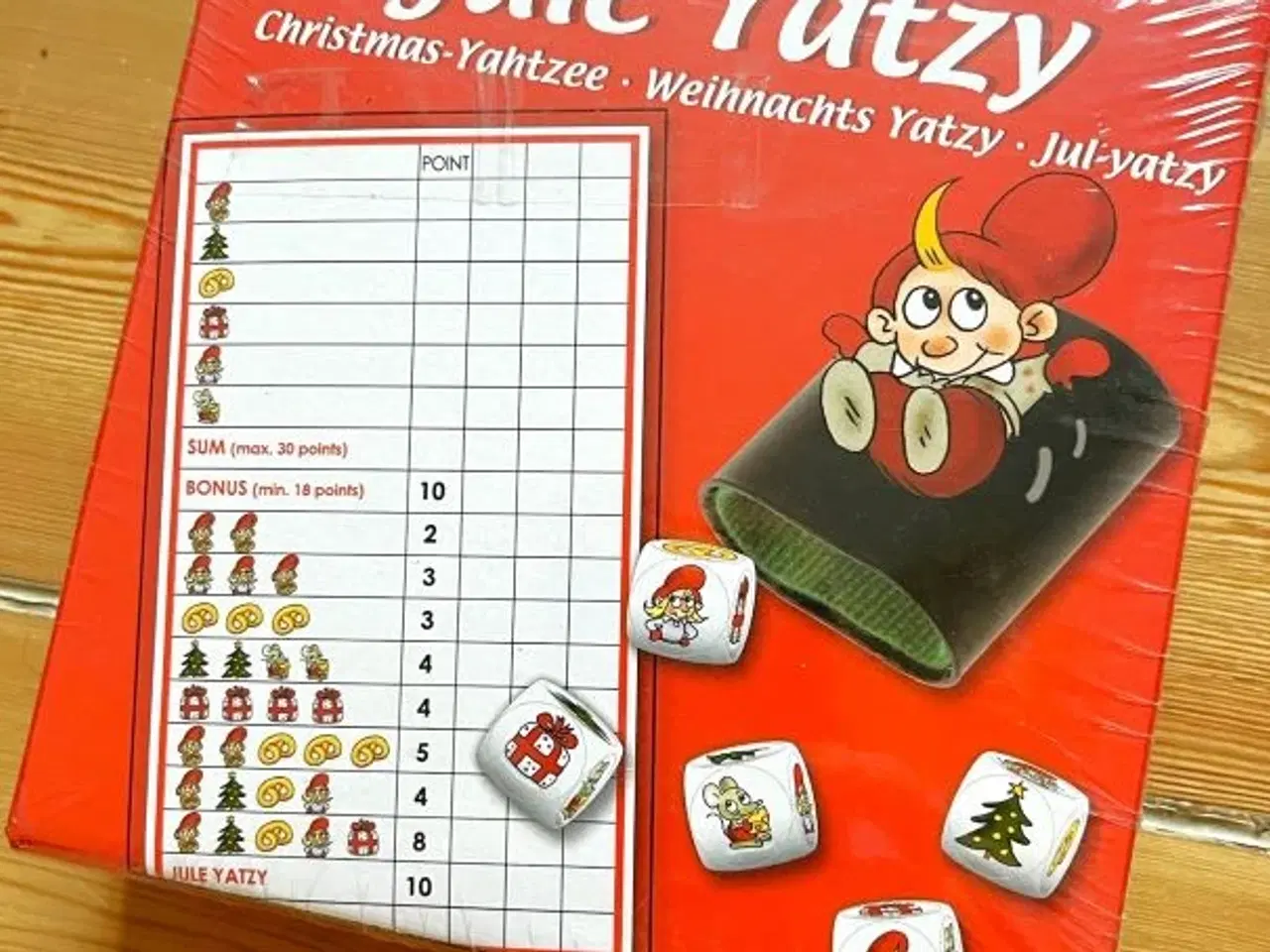 Billede 1 - Jule Yatzy - helt ubrugt spil