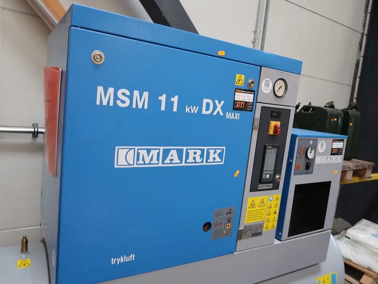 Billede 3 - Kompressor MARK MSMS 11 KW DX MAXI