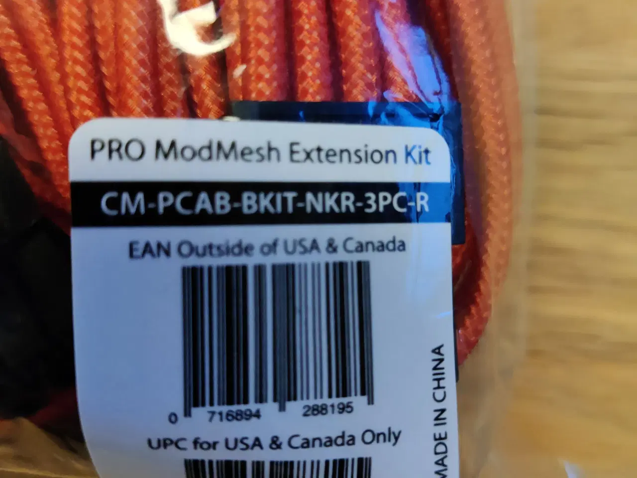 Billede 3 - CableMod PRO ModMesh Cable Extension Kit - Red 