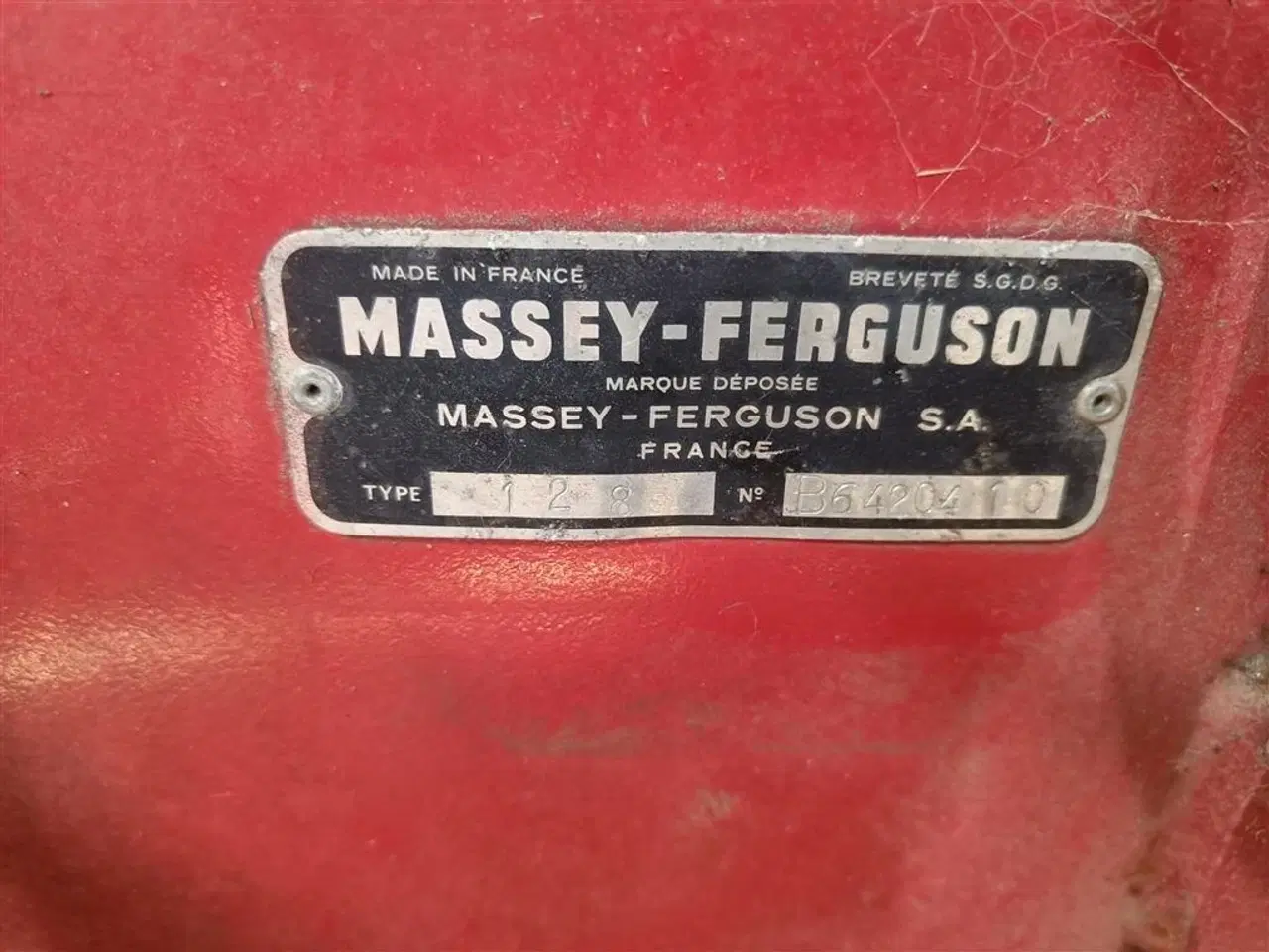 Billede 11 - Massey Ferguson 128 småballe presser