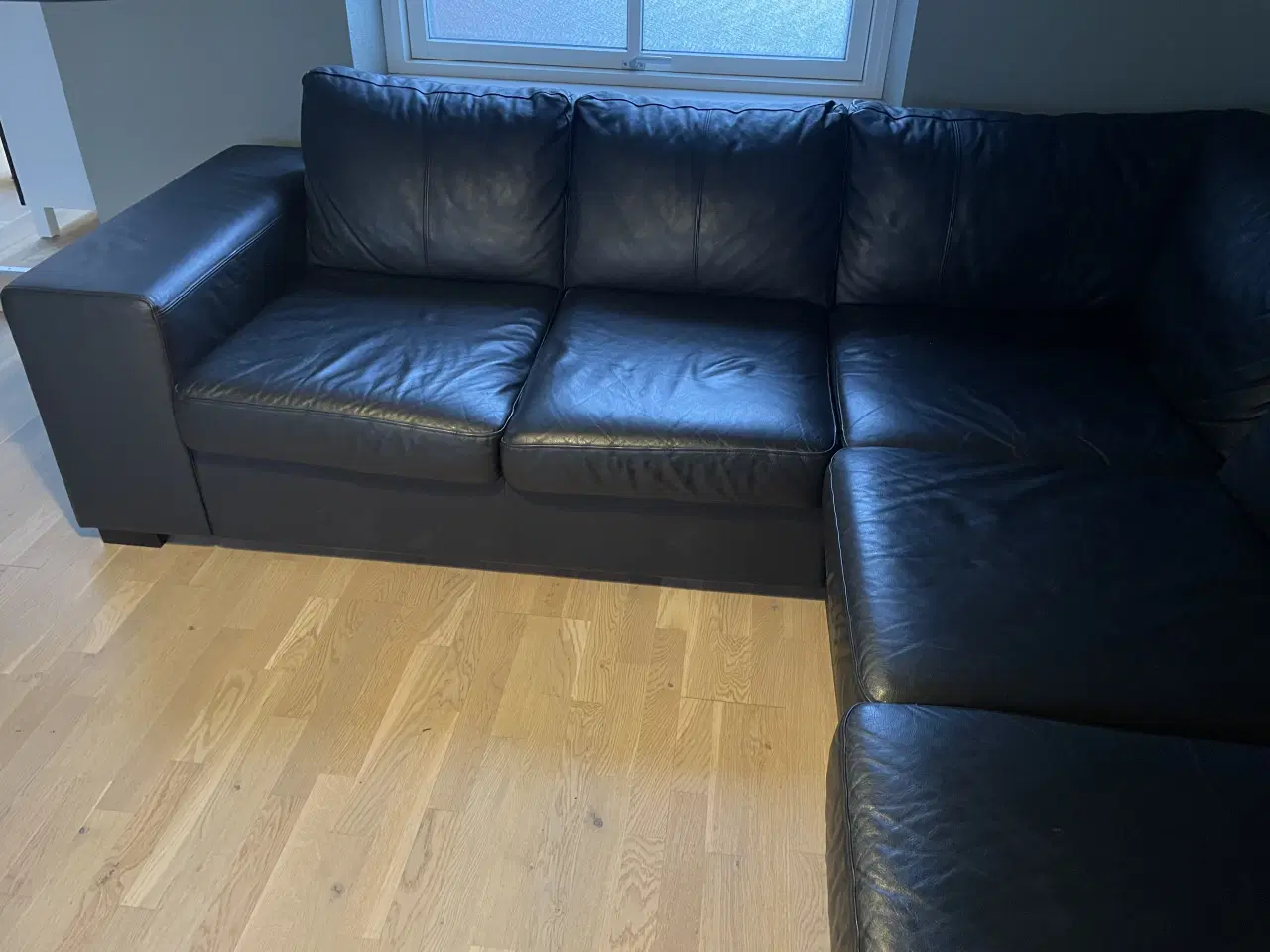 Billede 4 - Hjørnesofa læder 2,98x2,4