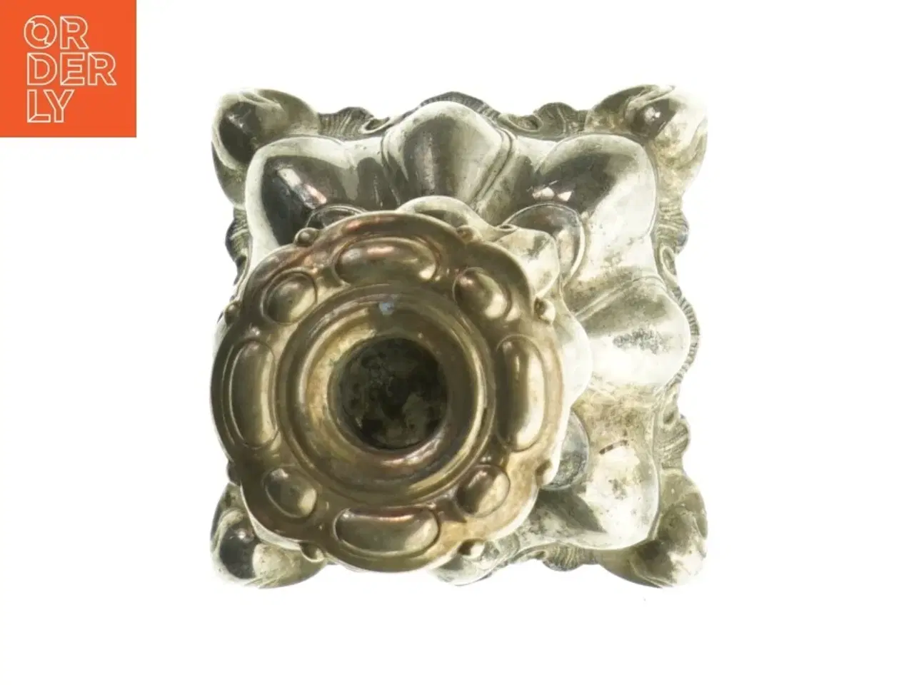Billede 2 - Antik lysestage (str. 17 cm)