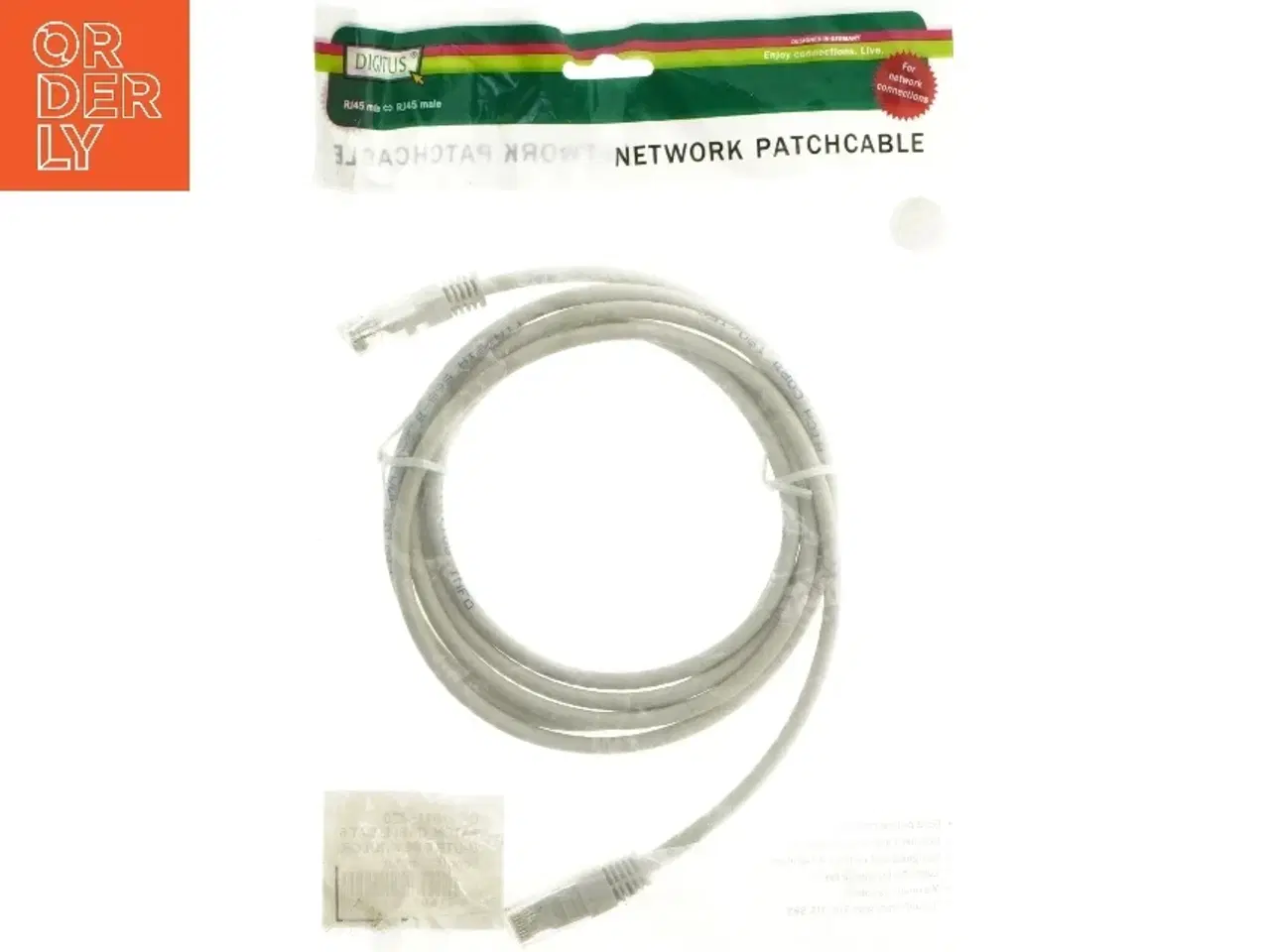 Billede 2 - Netværkskabel, Cat 6, 2 meter fra Digitus (str. 200 cm)