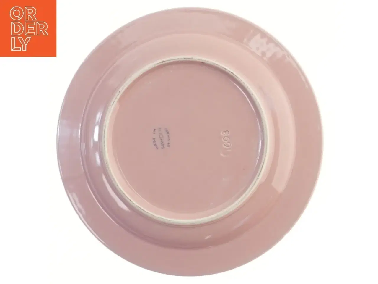 Billede 3 - Sæt af 5 rosa tallerkener fra Søholm (str. 5 styk, ø 17,5 cm)