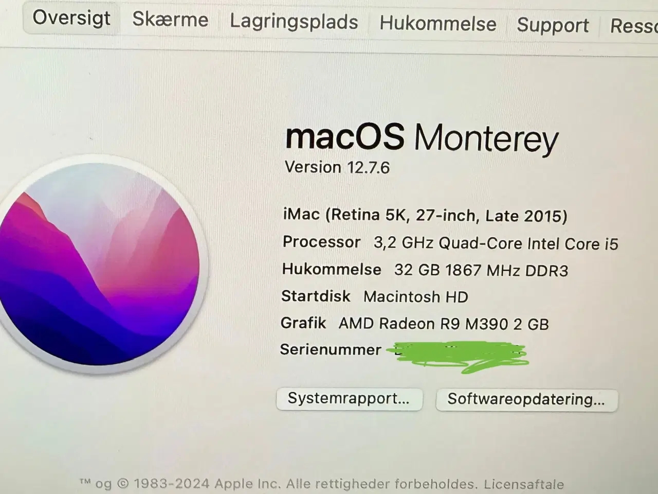 Billede 2 - iMac 27” Retina 5K (late 2015)