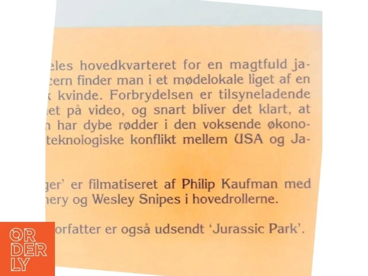 Billede 6 - Solen stiger af Michael Crichton (Bog)