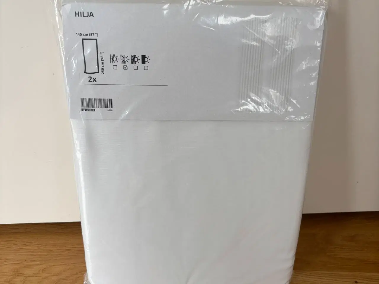 Billede 2 - IKEA HILJA Gardiner, 145x250 cm et par inkluderet