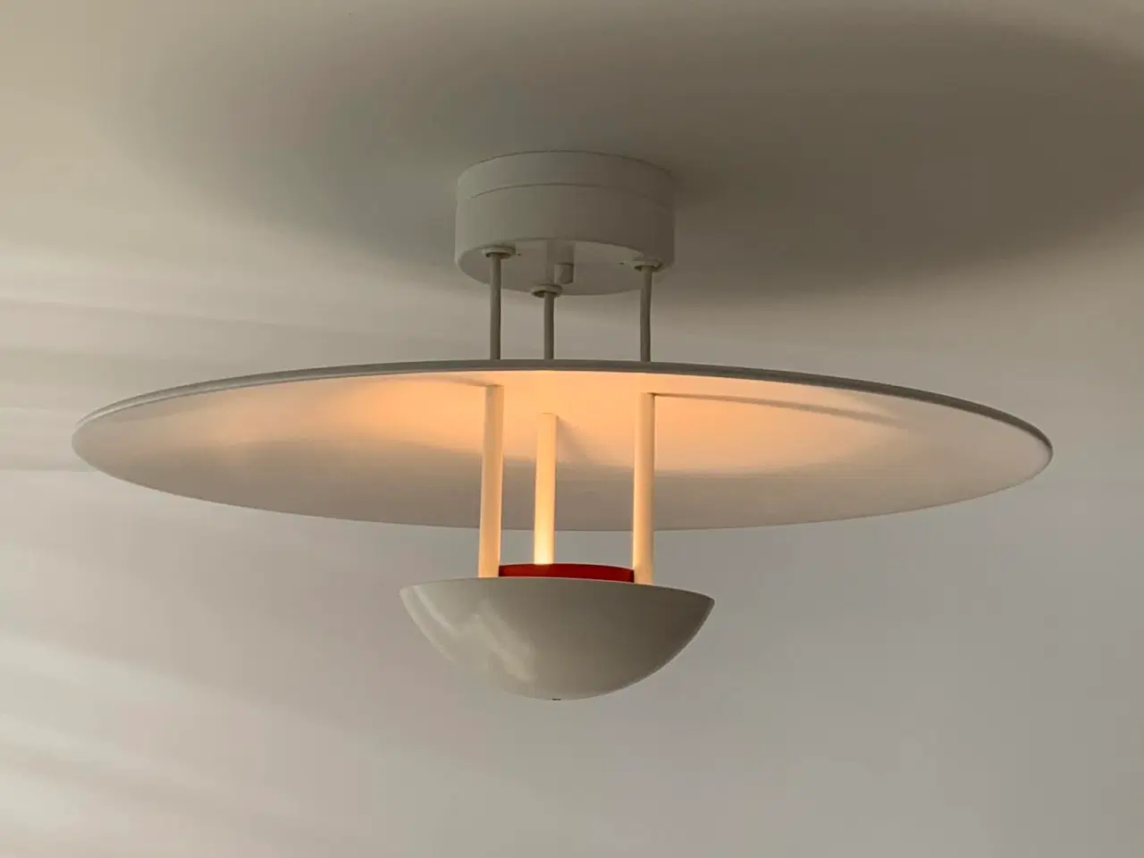 Billede 2 - Design Hans-Agne Jakobsson loftlampe hvid 2 stk.