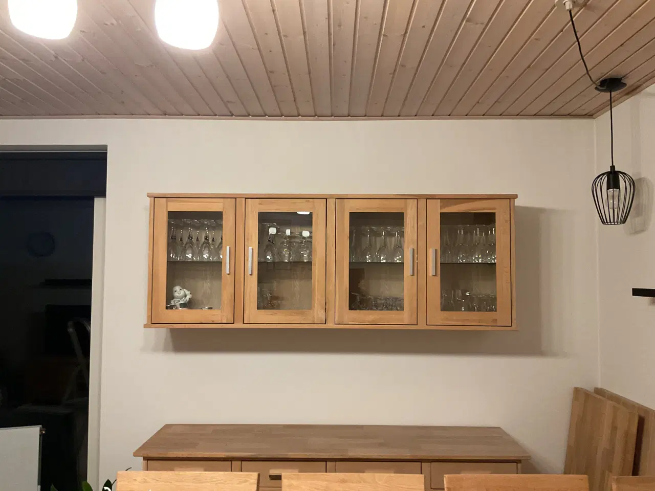 Billede 3 - Skænk med vitrine skab sælges