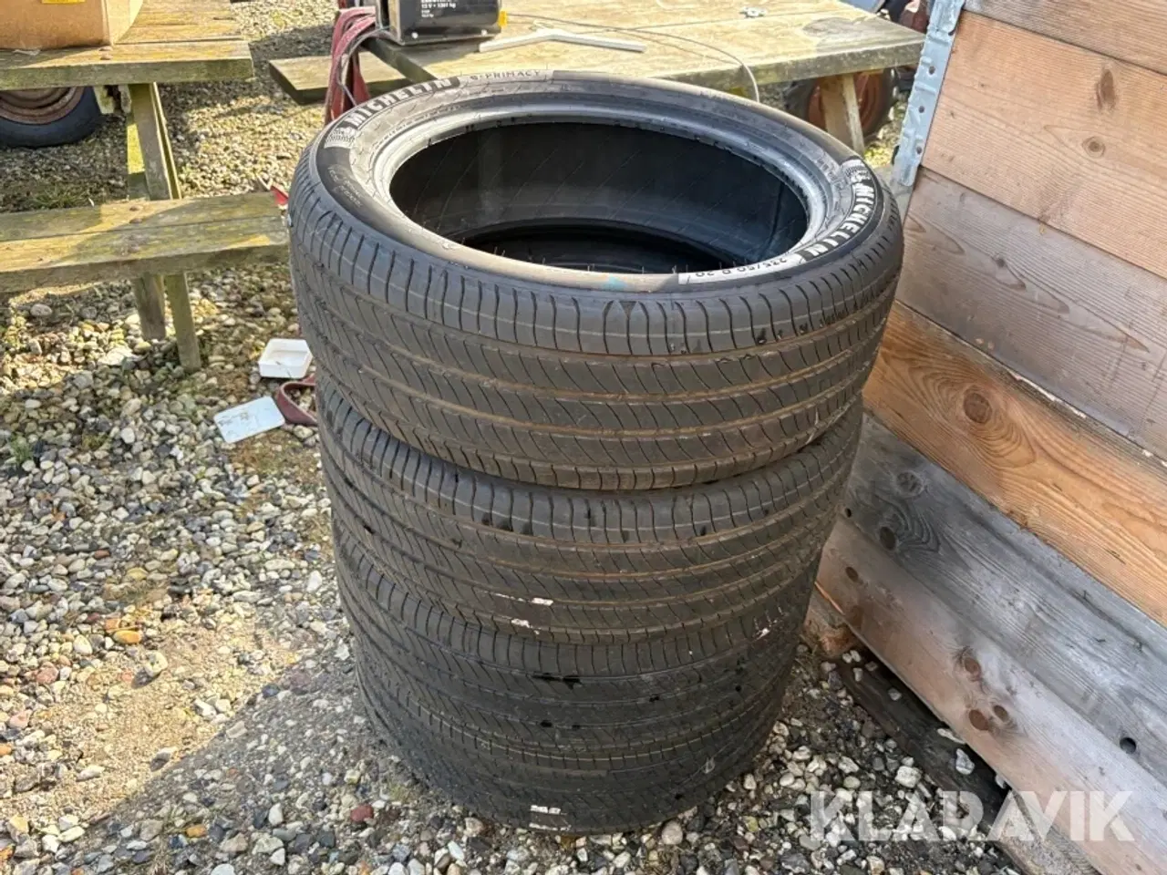 Billede 3 - Dæk Michelin E-Primacy til elbil 4 styk