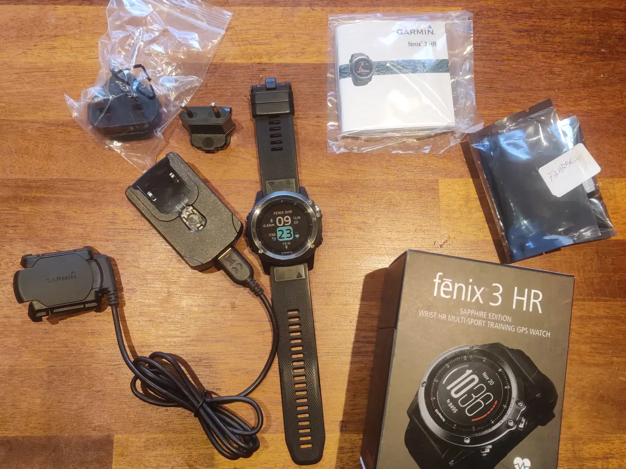 Billede 1 - Garmin Fenix 3 HR Sapphire 