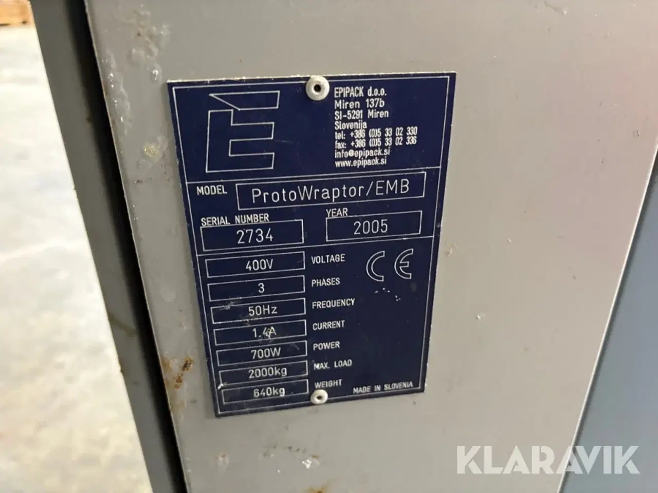 Billede 4 - Wrap maskine Epipack ProtoWwraptor/EMB