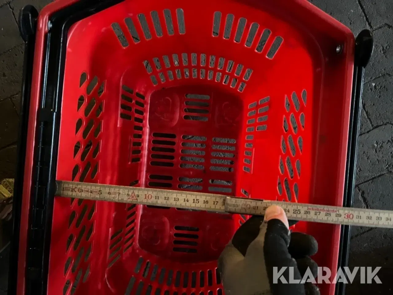 Billede 10 - Indkøbskurve på hjul 1 palle - 110 styk