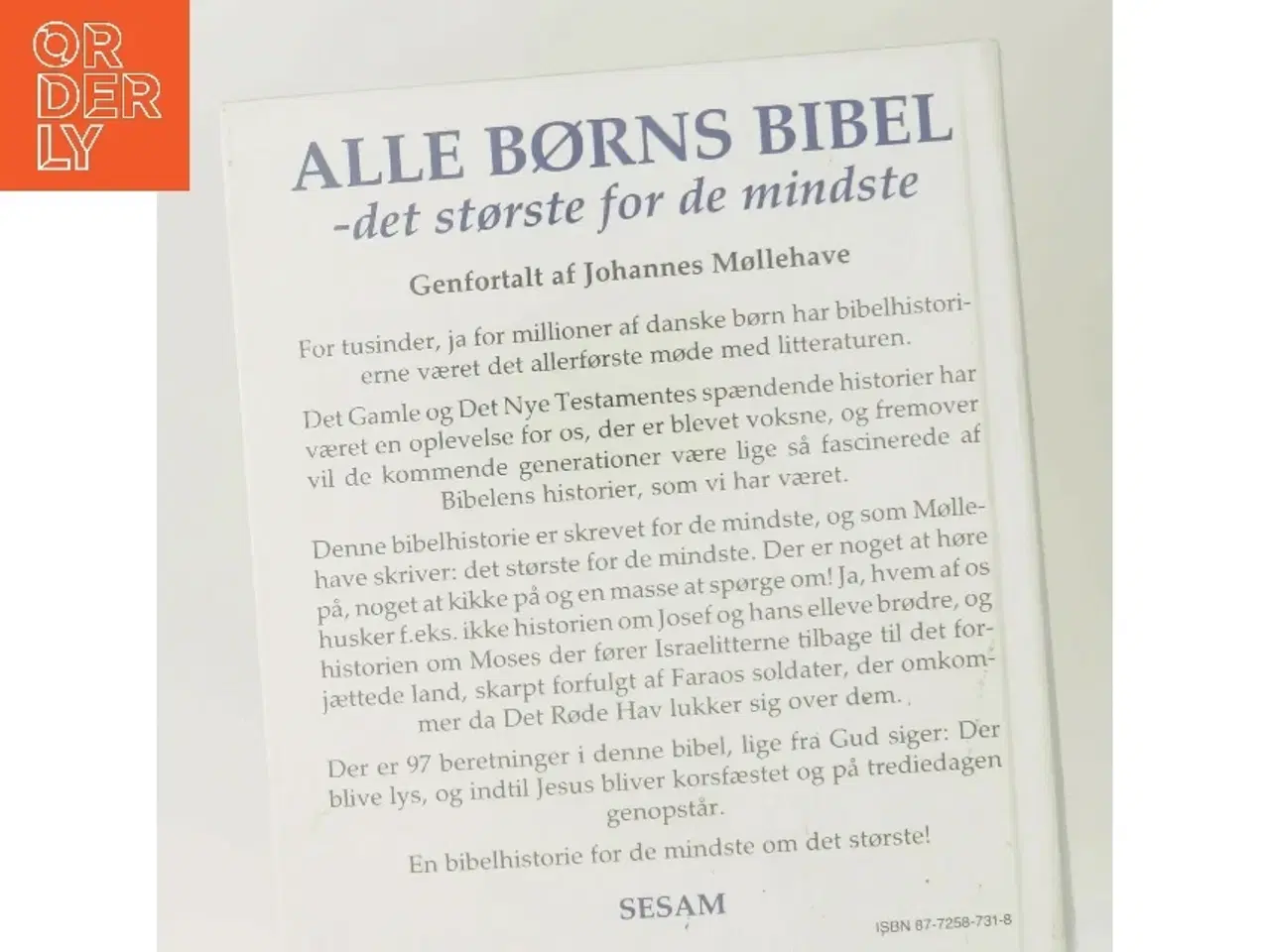 Billede 3 - Alle Børns Bibel af Johannes Møllehave (Bog)
