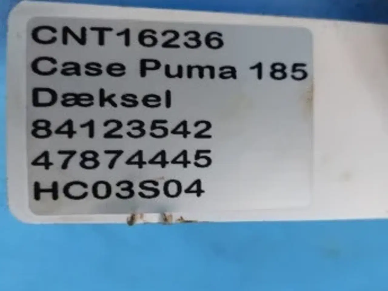 Billede 13 - Case Puma 185 Dæksel 84123542