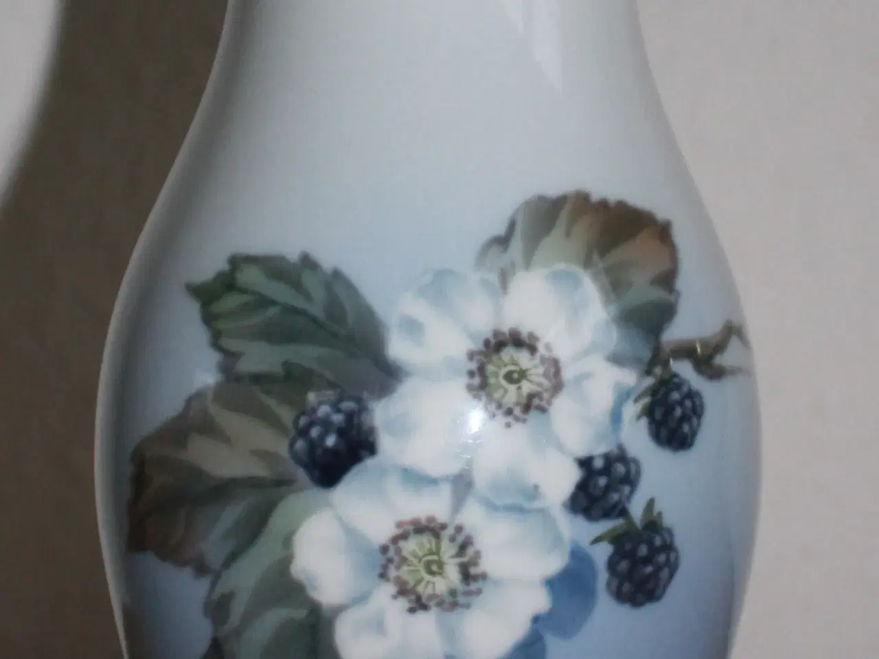 Billede 2 - Vase og skål med brombærranke fra RC