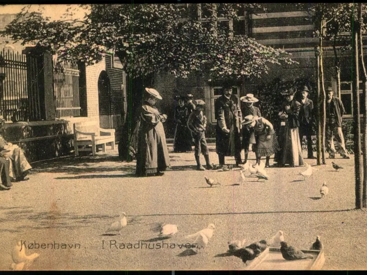 Billede 1 - København -  I Raadhushaven - Stender 6061 - Brugt