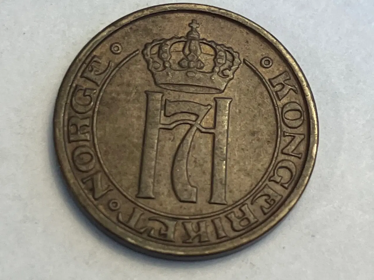 Billede 2 - 1 Øre 1951 Norge