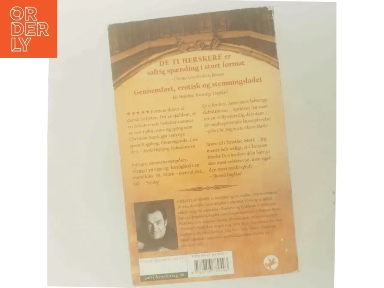 Billede 3 - De ti herskere : roman af Christian Mørk (Bog)