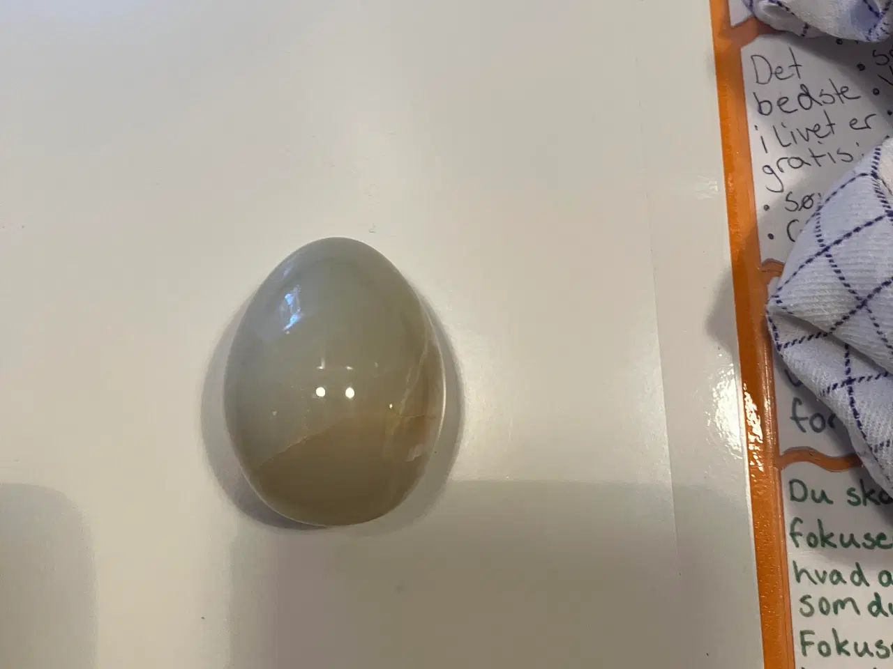 Billede 1 - Æg af glas til pynt.