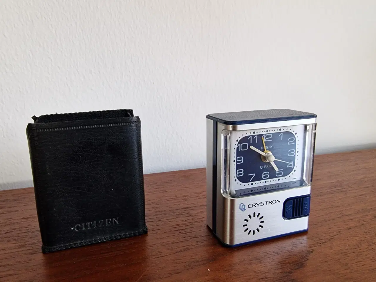 Billede 7 - Vintage Citizen Crystron Quartz vækkeur