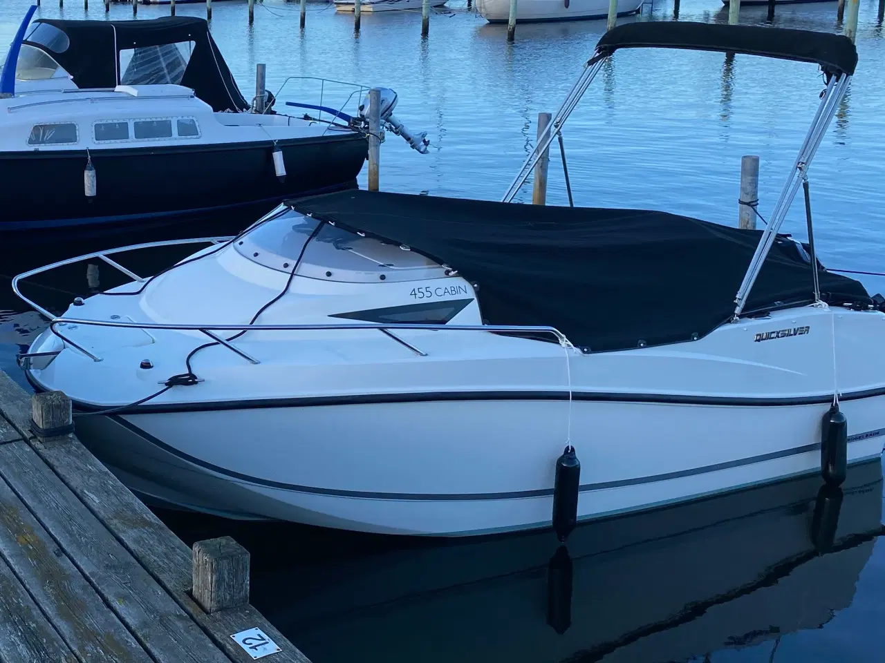 Billede 3 - Quicksilver 455 Cabin 50 HK med alt i udstyr