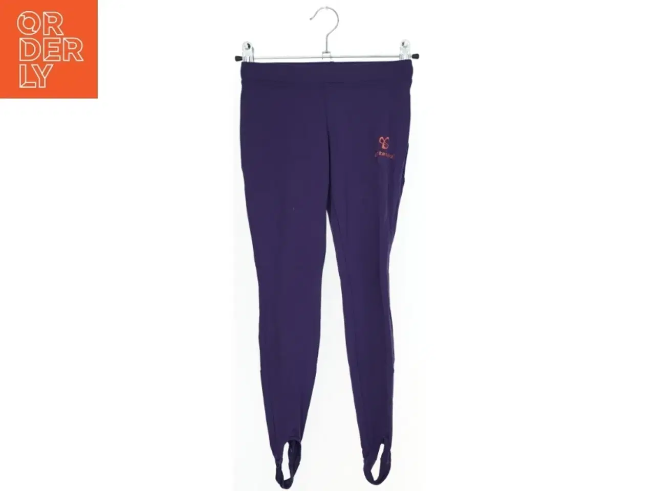 Billede 1 - Lilla leggings med stropper fra Caritesport (str. 128)