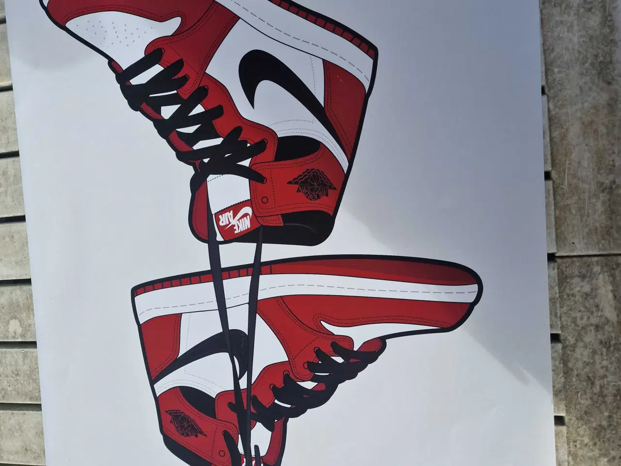 Billede 2 - Plakat NIKE AIR JORDAN