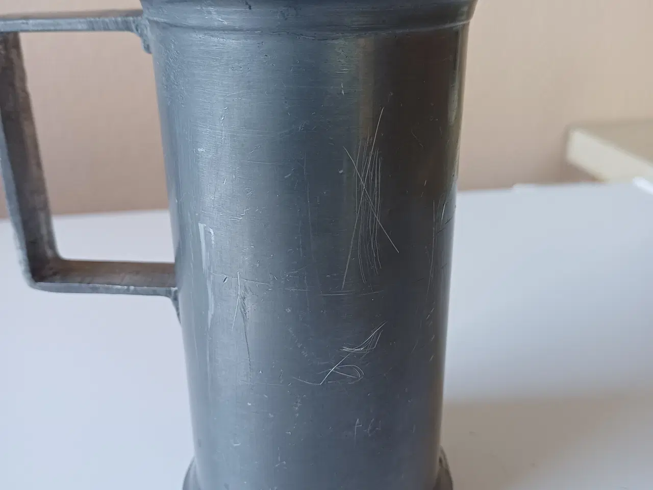 Billede 2 - Tin krus vintage stemplet AC