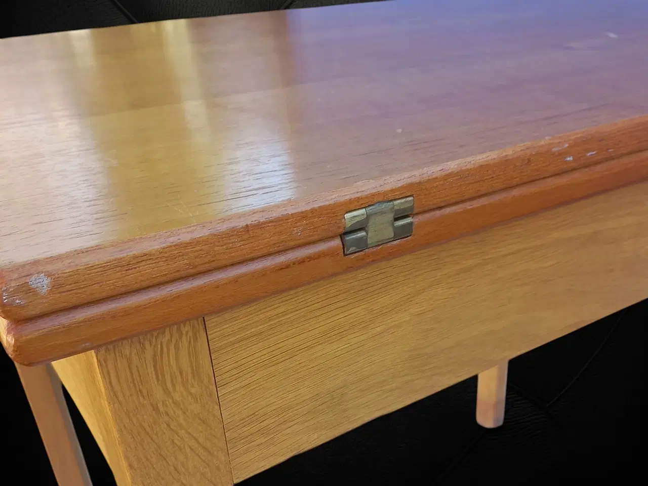 Billede 7 - Multifunktionsbord i teak/eg – foldbart bord