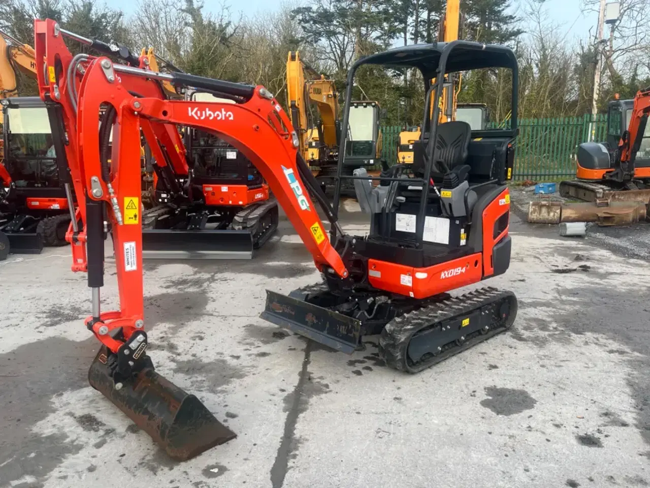 Billede 2 - Minigraver - Kubota KX019-4