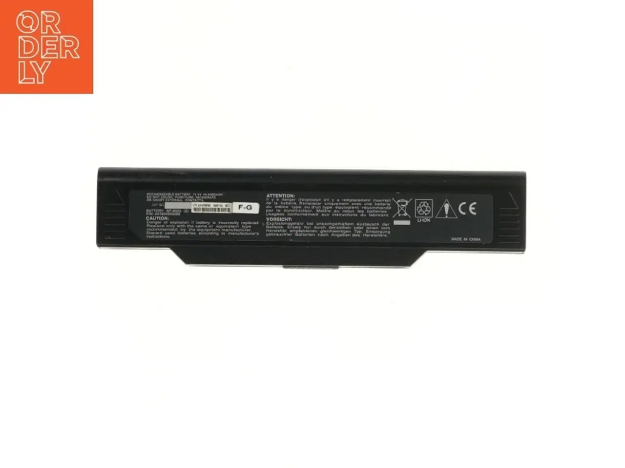 Billede 2 - Batteri til bærbar computer (str. 20,5x5 cm)