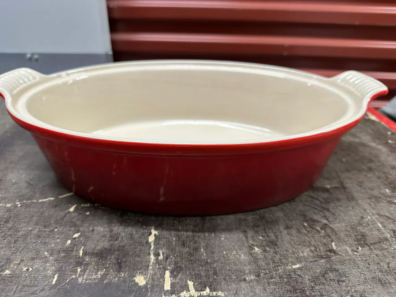 Billede 2 - Le creuset ovnfastfad rød